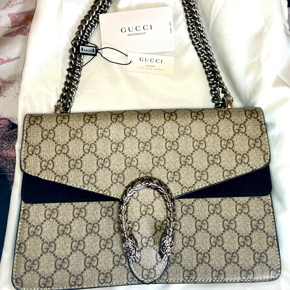 Gucci  Dionysus GG Small Shoulder Bag